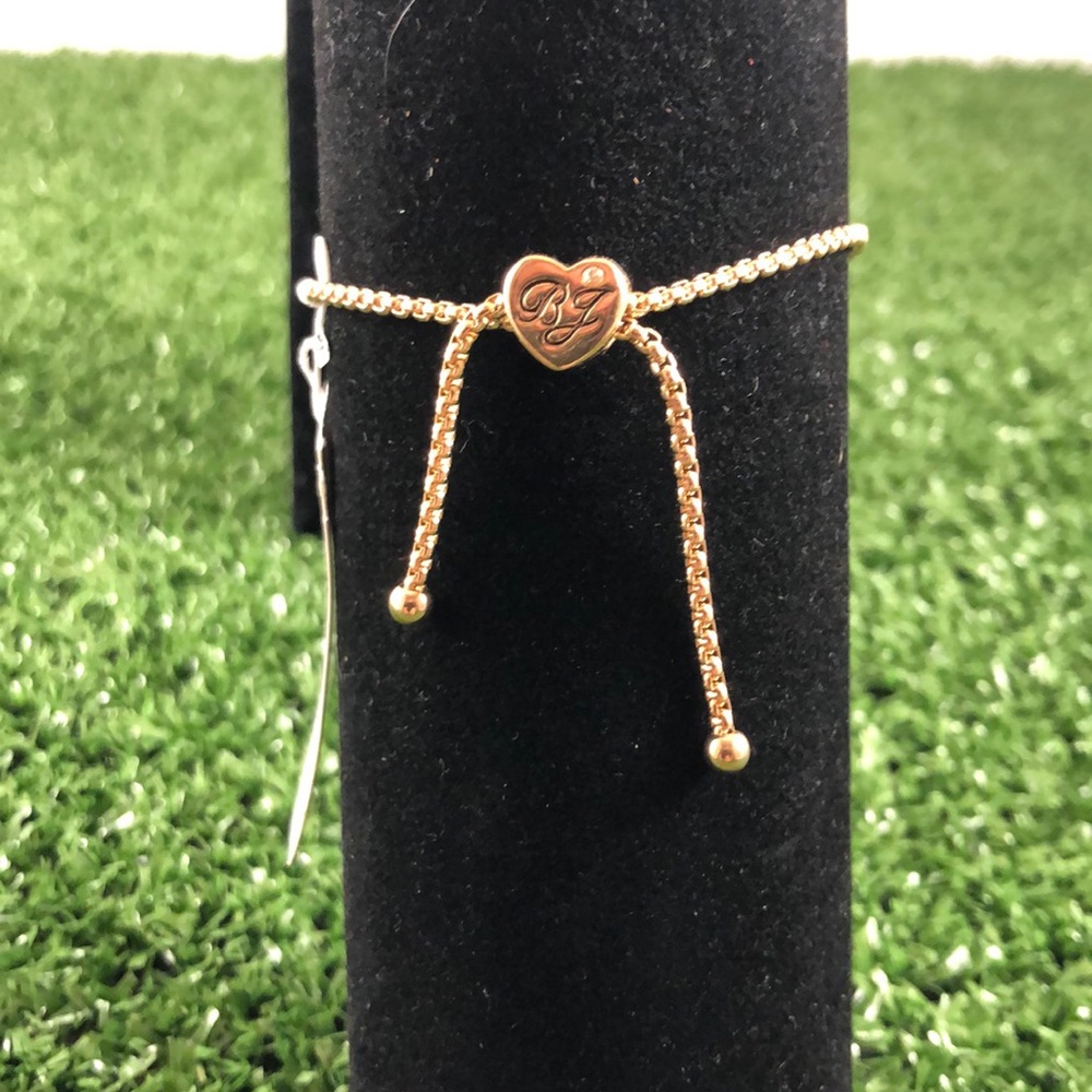 Gold-Tone Multicolor Gummy Bear Slider Bracelet - Picture 4 of 5